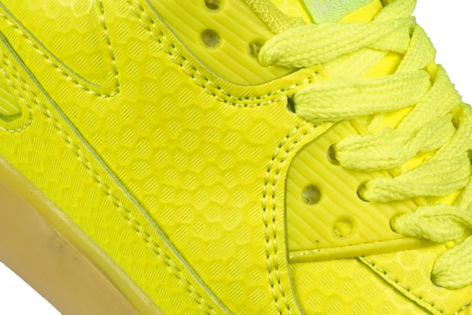 Children's sports shoes Clibee CK-158NE neon green size 28-35