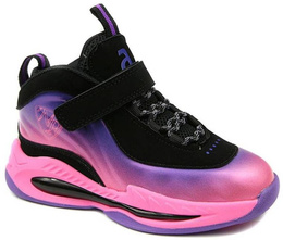 Apawwa children's sports shoes BMC278-1FU purple-black size 26-31