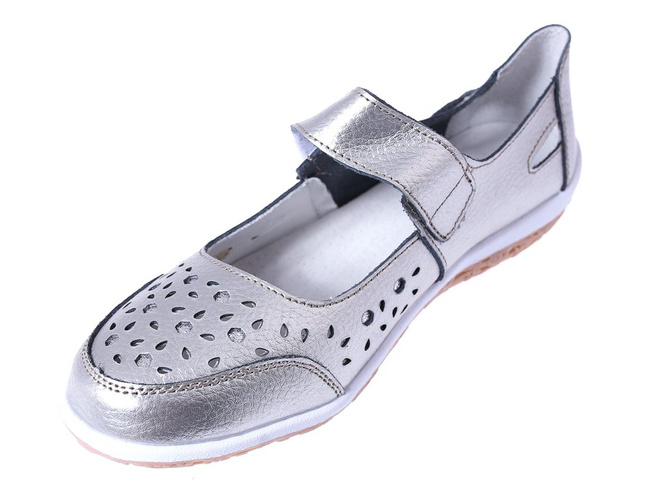 Women’s sandals Label DJS-1112GU silver size.36-41