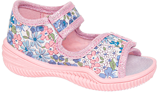 Sneakers for children Viggami ALINKA FLOWERS pink size 20-25