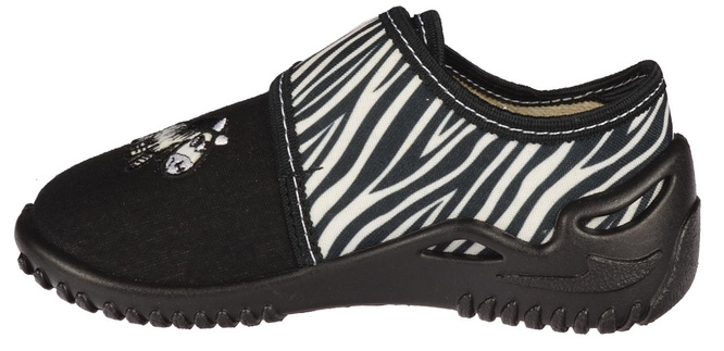 ZetPol ZEBRA children's sneakers, black, sizes 20-27