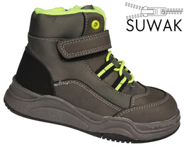 Buty zimowe dziecięce Apawwa AGD476GY popielate rozm.21-28