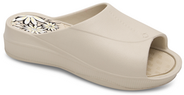 LaNo DKL-3-0234 women's swimming pool flip-flops, beige and pink, sizes 36-41