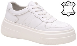 Sergio Leone DSP020BI women's sports shoes, white, sizes 36-41