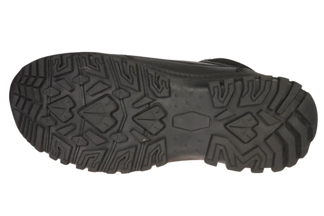 Buty zimowe męskie American Club MCY-129 czarne i brązowe rozm.41-45