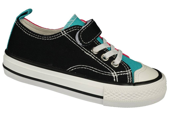 Children's sneakers BESSKY BMY005-3BBLJA black size 26-31