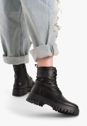 Sergio Leone DTR710-SCZ women's boots black size 36-40