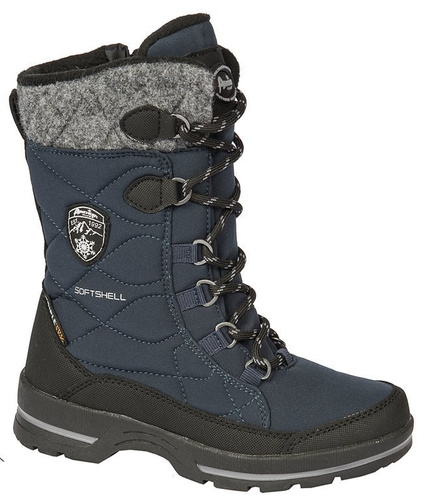 Buty zimowe damskie American Club DSN-10 granatowe rozm.37-41