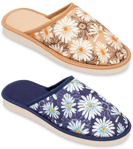 Women's shoes Meteor DV068 STOKROTKA navy blue and beige sizes 36-41