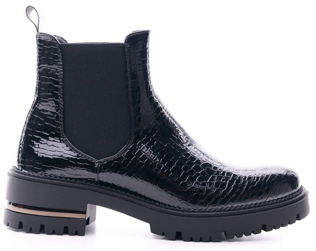 Sergio Leone DTR746CZLA women's Chelsea boots, black, sizes 36-40