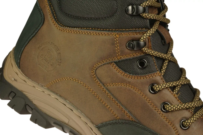 Men’s winter footwear Feisal MD9905-1BR brown color, sizes 44–48