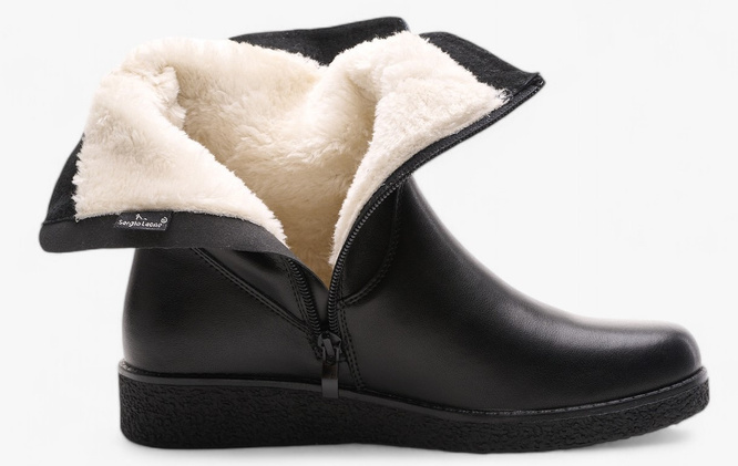 Sergio Leone DBT294-SCZ women's winter boots black size 36-40