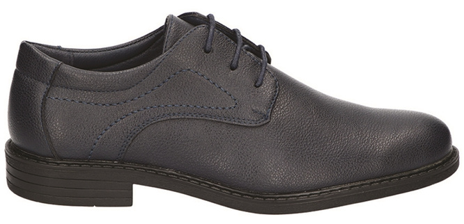 American Club CKOM-54 boys' shoes, black and navy blue, sizes 34-38
