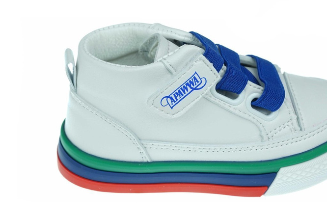 Children's sports shoes Apawwa BGQ22NAI white and navy blue size 26-31