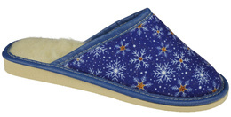 Women's insulated highlander slippers TUP DTUP2422 blue size 36-41