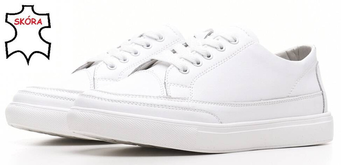 Buty sportowe damskie Sergio Leone RSP016BI białe rozm.36