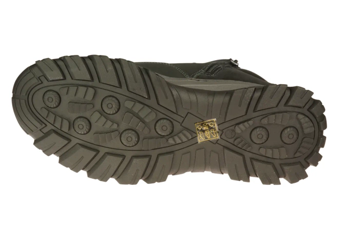 Obuwie zimowe męskie Feisal MD9905-1BL czarne rozm.44-48