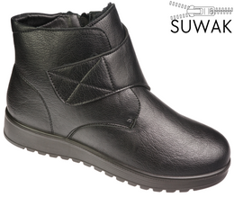 Le Scarpe Women's Winter Boots DA7340-1 – Black, Sizes 36-41