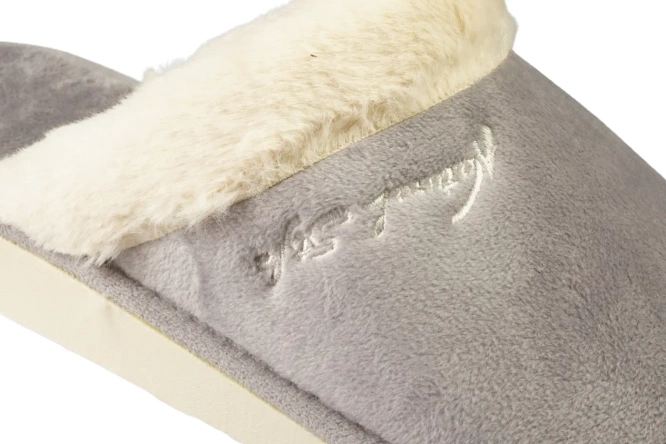 Pantofle damskie Meteor DV110 DOMINIKA szare rozm.36-40