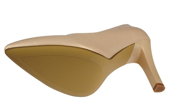 Women's high heels Sergio Leone D1446CH beige size 36-41