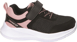 American Club BPR-02 children's sports shoes, gray and black, sizes 27-31