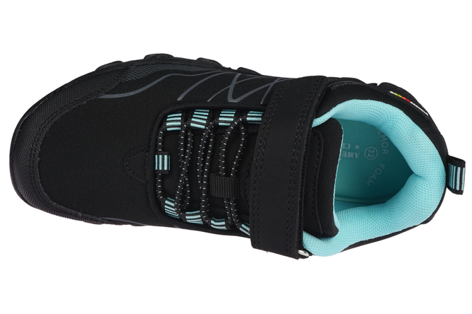 American Club CWT-257 children's sports shoes black-pink and black-turquoise size 32-36
