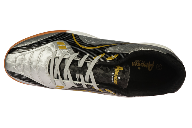 Halówki męskie American Club NOG-01-19 srebrne i granatowe rozm.47-49