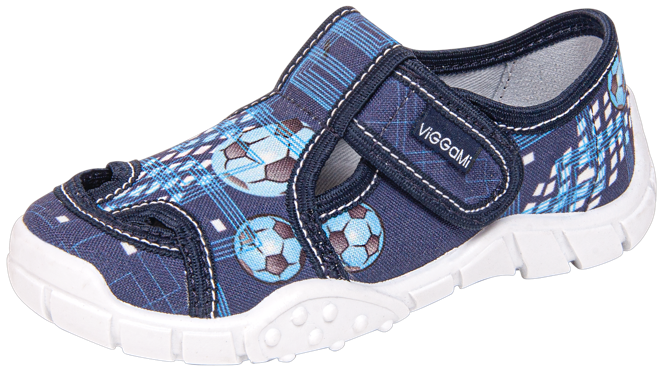 Children's sneakers Viggami ADAS STAMPS navy blue size 26-30