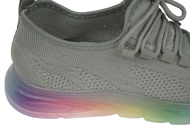 Women's sports shoes New Meini DM21-31CGY gray size 36-41