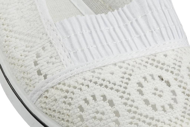 Women's Bella Paris DCB930-D-9WH white sneakers, size 39-43