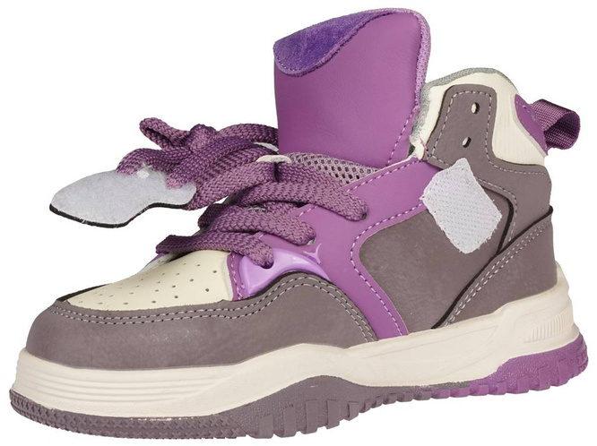 Buty sportowe dziecięce Apawwa CTQ200PU fioletowe rozm.32-37
