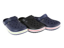 Sunlanse NH133-5 men's slippers black and navy blue, size 48-50