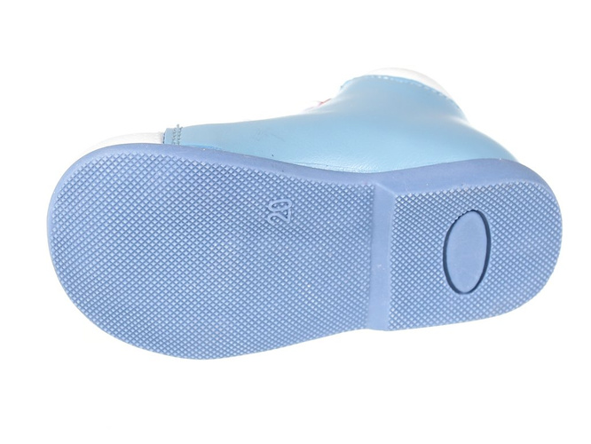 Children's transitional shoes Apawwa AD-667LBU blue and white size 19-24