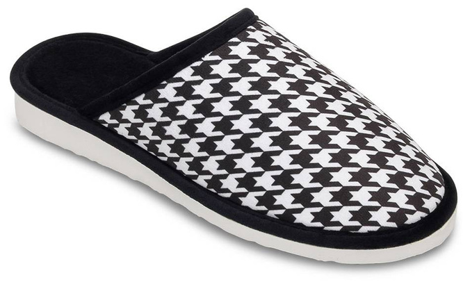 Women's shoes Meteor DV088 PEPITKO black and white, size 36-41