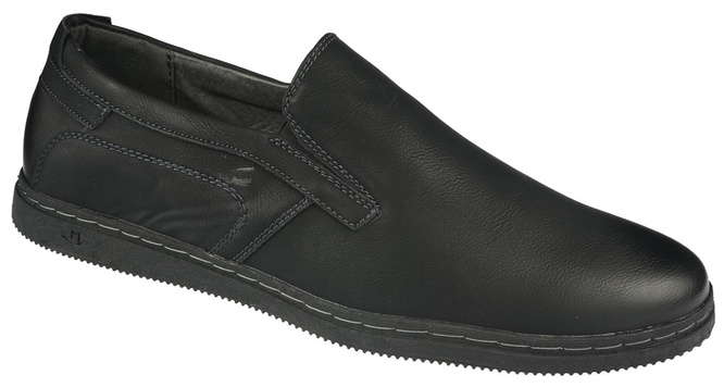 Półbuty męskie Feisal MM60-7BL czarne rozm.41-46