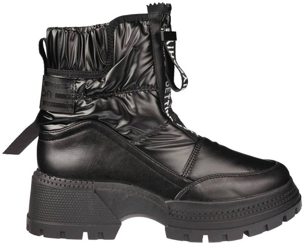 Women's snow boots Goodin DHF264BL black size 36-41