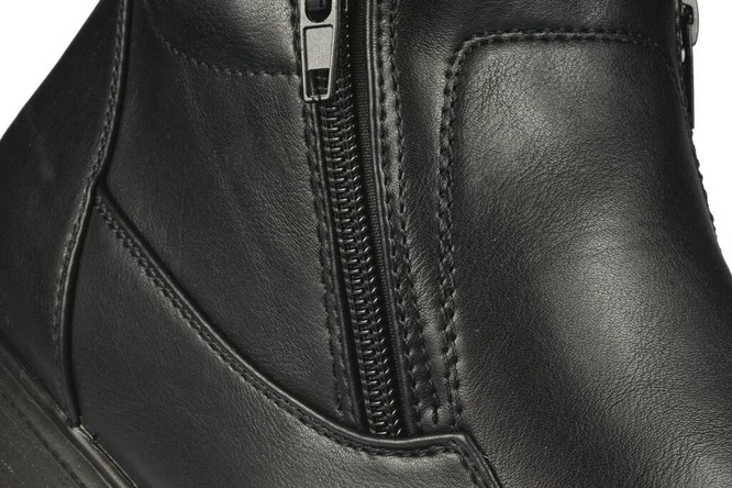 Skotnicki MB-4-0610BL men's winter shoes, black, sizes 40-45