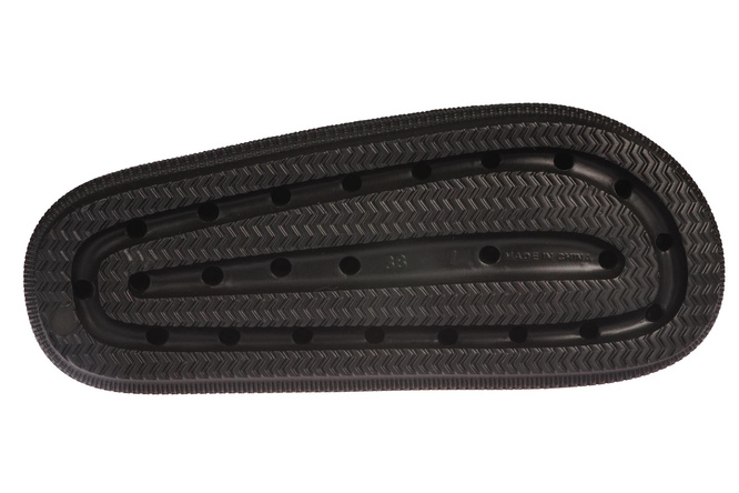 American Club MNH-157 men's pool flip-flops black and navy blue size 41-45