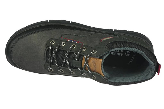 American Club MRH-116 men's winter shoes, brown and black, sizes 41-46