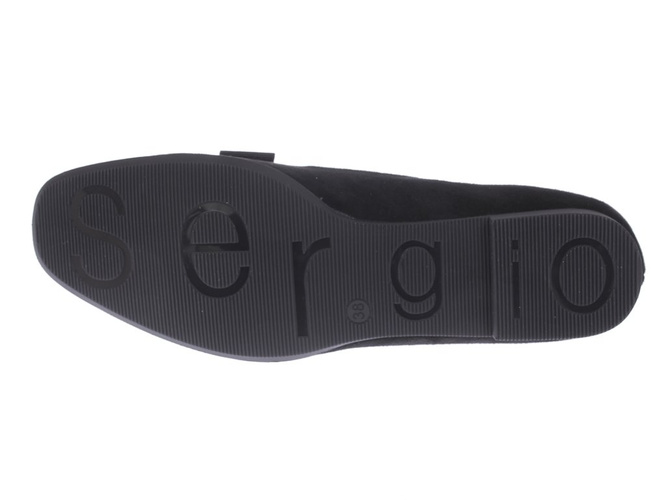 Mokasyny damskie Sergio Leone DBL600CZMI czarne rozm.36-40
