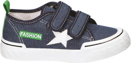 American Club BTEN-167 children's sneakers black and navy blue size 26-30