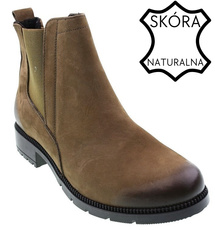 Women's winter shoes Bratbut-Natalia D350OLNU olive size 36-41