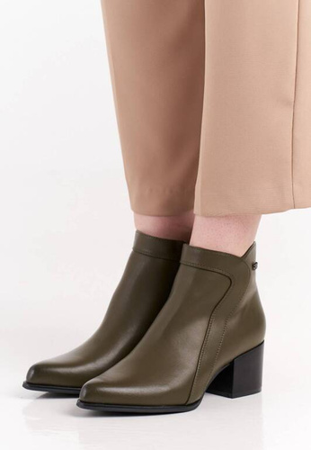 Buty zimowe damskie Sergio Leone DBT633OLSK oliwkowe rozm.36-40