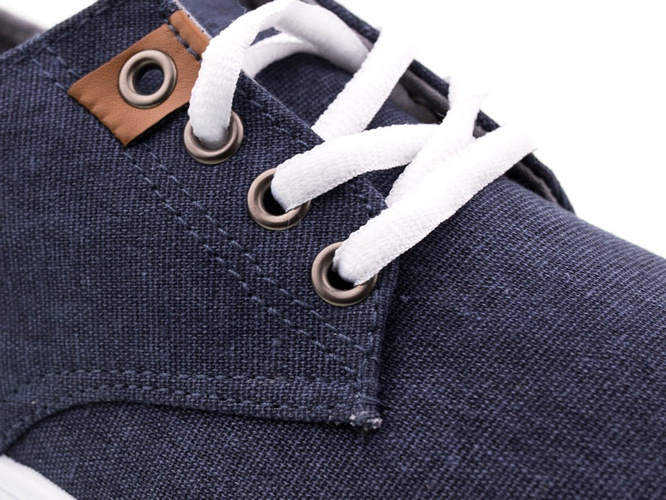 Tenisówki męskie Lano MT-4-917NA granatowe rozm.41-46