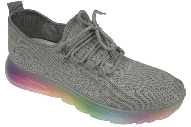 Women's sports shoes New Meini DM21-31CGY gray size 36-41