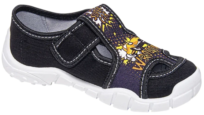Tenisówki dziecięce Viggami ADAŚ CAR CZ czarne rozm.26-36
