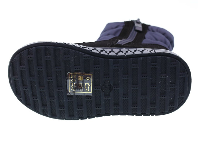 Children's snow boots Clibee AH-910BU navy blue size 22-27