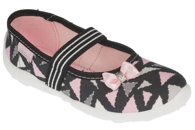 Children's sneakers Viggami JOLA black and pink size 26-36