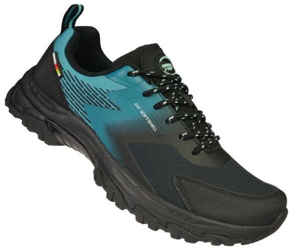 Buty sportowe damskie American Club DWT-267 czerwone i turkusowe rozm.37-41