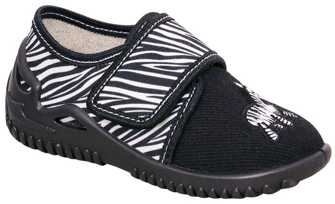 ZetPol ZEBRA children's sneakers, black, sizes 20-27